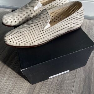 Rob McAllan cream loafers